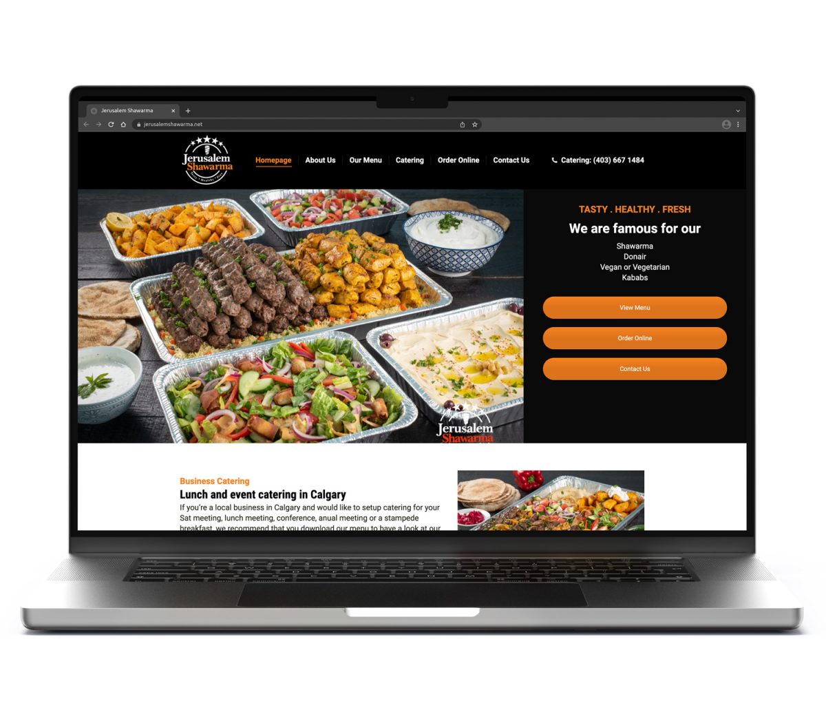 Jerusalem Shawarma Website